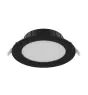Noxion LED Downlight Hera Plat Inbouw Zwart 9W 900lm 80D - 827-830-840 CCT | 146mm - Zaagmaat 120mm